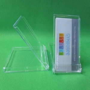 Customized logo Plastic SIM Travel Card Case