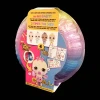 Customized Novel Rainbow Gradient Round Plastic Blister Packaging Box for Plush Toy