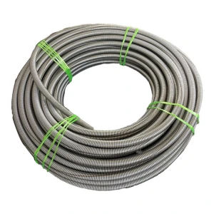 Customized Stainless Steel 304 Threaded Connection Flex Wire Braid Flexible Metal Hose