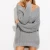 Import customized Womens wear Large V-neck knitted sweater from China