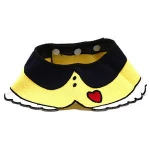 Cute Soft Printed Fabric Dog Bib Pet Accessories Decorative Adjustable Dog Scarf Collar Colorful Elastic Knitted Dog Neckerchief