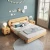 Import Cute Solid Wood Eco-friendly Natural Kids Single Bed with Newest Design from China