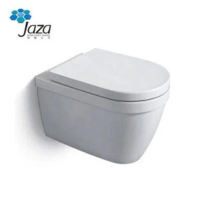 D-P3630 Durable dual-flush p-trap two piece stronger wall hang toilet bowl wall mounted toilet