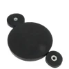 D88mm Neodymium Magnet Block Rubber Coated Waterproof Round Magnets