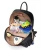 Import DEEKIDS Black Practical PU Leather Diaper Backpack Baby Changing Nappy Mummy Diaper Bag from China