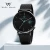 Import Design Logo China Movt Quartz Watch Stainless Steel Back Alloy Mens Watch Casual Leather Quartz Watches from China
