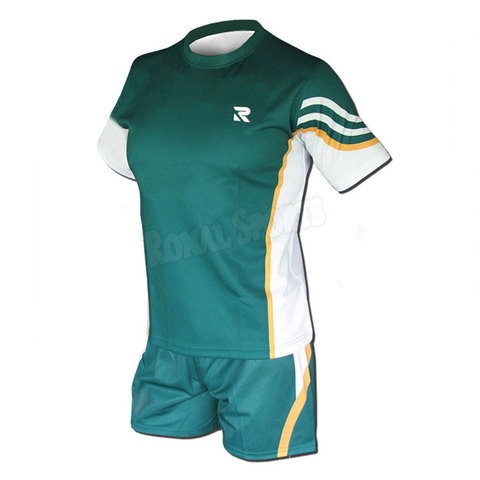 Design Sublimation Rugby Uniform Custom Rugby Jersey And Shorts Uniforms