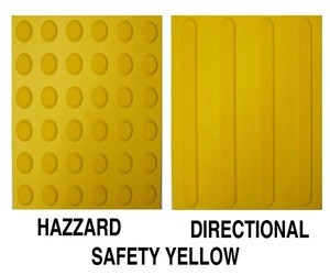 Different material TPU tactile flooring tile for blind/Rubber Warning Blind Tactile /rubber blind outdoor tiles