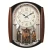 Import DILING unique creative europe style vintage large 3d digital home decoration designer art clocks beautiful pendulum wall clock from China