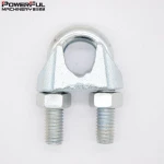 din 741 Malleable Wire Rope Clip , Wire Rope Clamp in rigging hardware