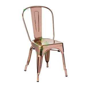 Dining Mroden rose gold outdoor metal chair