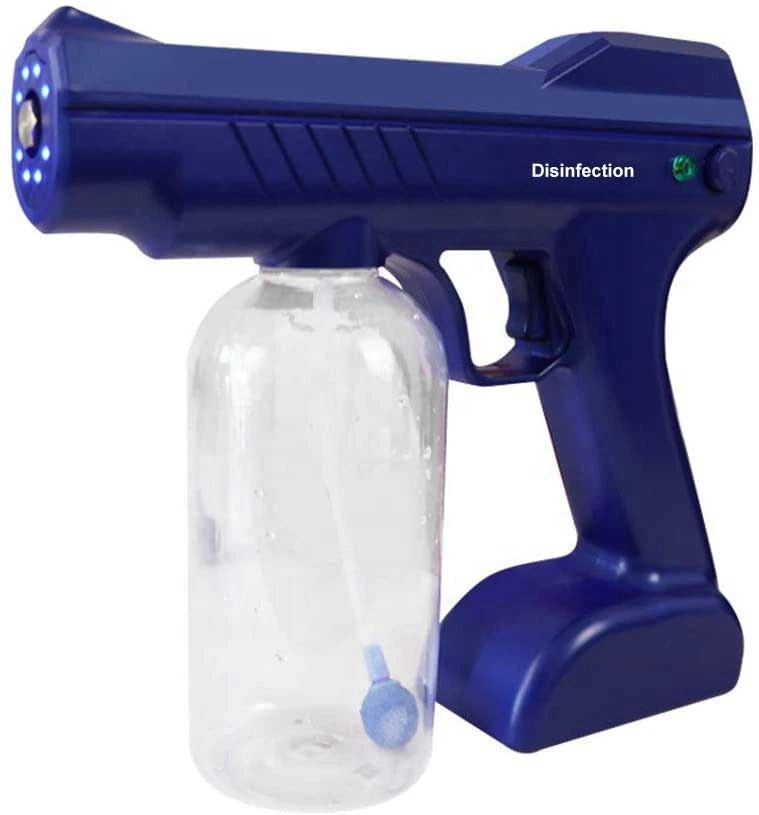 Disinfection Gun Handheld Electrostatic Disinfect Sprayer Nano Steam Mini Mist Sterilizer Machine Disinfecting Fogger