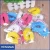 Import Disposable Pink Blue White  Round PE Shower Caps waterproof for bathing Transparent Shower Cap Salon from China