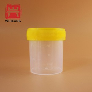 Disposable PP Material Hospital 30ml/40ml/60ml/120ml Urine Container