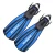 divestar factory OEM service customized snorkelling diving and swimming plastic rubber adjustable fins