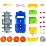 DIY Assembly Construction Engineering Car Stem Take Apart Car Building Educational Toys for Boys Kids