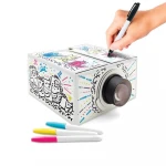 DIY portable cinema smartphone projector cardboard mini projector for smartphone