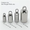 diy stainless steel jewelry accessories ,chain rope buckle smooth welding jewelry making findings components