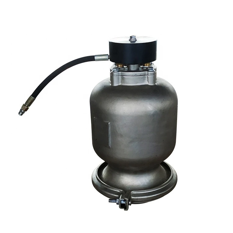 DJ TA2, N-1-SS-N 2 inch Stainless Steel Body Neoprene Diaphragm Damper for Air Operated Double Diaphragm Pump