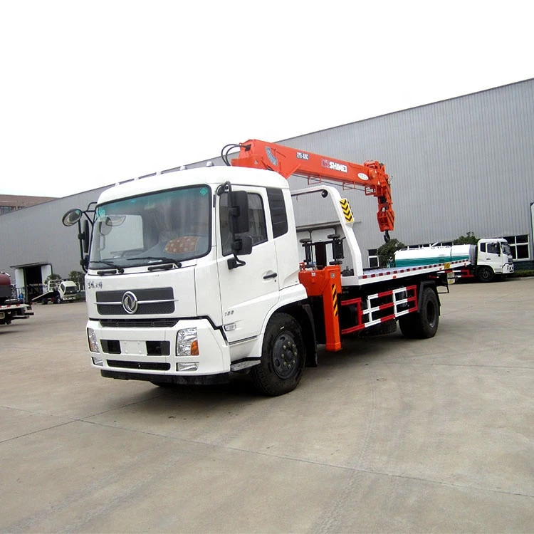 Dongfeng/HOWO New Customized Flatbed Road Wrecker Tow Truck for Sale South Africa with Factory Price