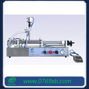 Dongguan xiangbo semi automatic liquid filling machine for small industries