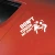 Import Dont Touch My Car Letters Style Film Car Stickers Vehicle Adhesive decorative Warning Sticker from China