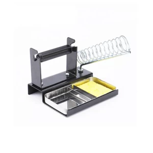 Double grid soldering Iron Support Stand Station Tin wire frame Metal Base  Electrical Safety Protecting Base