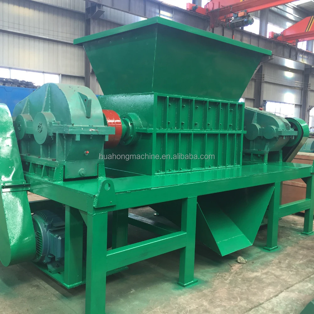 Double shaft Truck tire recycling plant with reasonable price