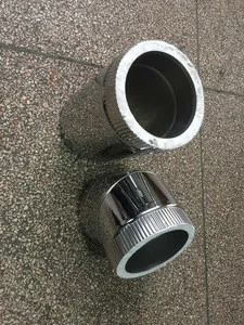 Double Wall Stainless Steel  Flue Pipe Chimney to Fireplace , Stove , Boiler