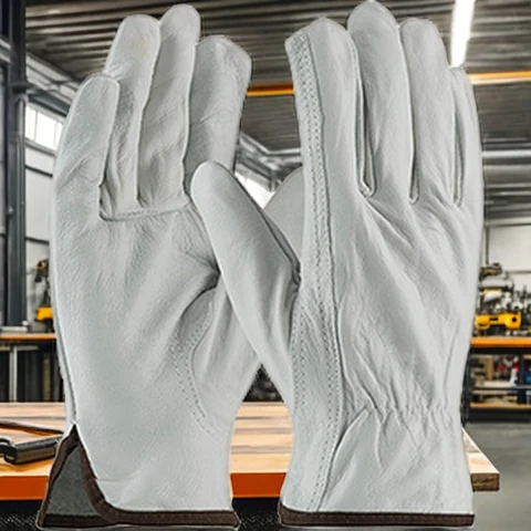 Driver Gloves Of Goat Grain Leather