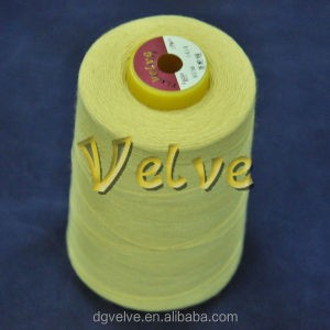 Dyed aramid super quality of fire-proof products thread