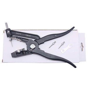 Ear Card Forceps Pig Cattle Sheep Universal Hydraulic Ear Tag Pliers Stainless Steel Length 22.5cm Net weight 330g