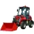 Earth-moving Machinery EVERUN ER08  New CE Approved Mini Front End Wheel Loader