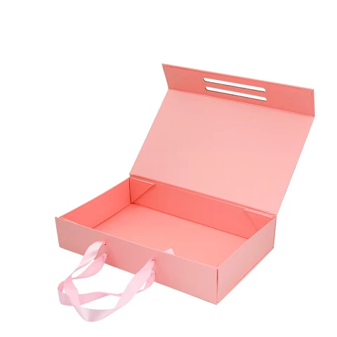 Buy Eco Friendly Custom Pink Luxury Paper Box Packaging Gift Boxes With ...