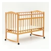 Eco-friendly Materials wood Beds Bedroom Furniture multifunctional baby crib wooden baby cot bed solid wood baby cribs