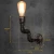 Import Eco-friendly popular retro light source decorative night light lamp antique new product pipe wall lamp for bar loft decoration from China