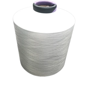 Eco-friendly recycled polyester yarn DTY 150D/48F HIM SD WHITE pass GRS TC