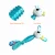 Import eco-friendly TPR dog puppy chew toy for puppies and small animals squeaky plush dog toy juguetes para gatos peluches from China