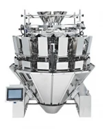 Economic granule packing machine with multihead weigher for packaging Pre-made bag