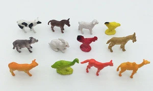 Educational collection toy miniature farm animal model