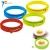 Import Egg Rings Non Stick egg frying rings Fried and Poached Egg and Pancake Cooking Rings from China