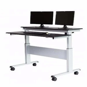 Electric Office Furniture Adjustable Height Standing Desk For Computer