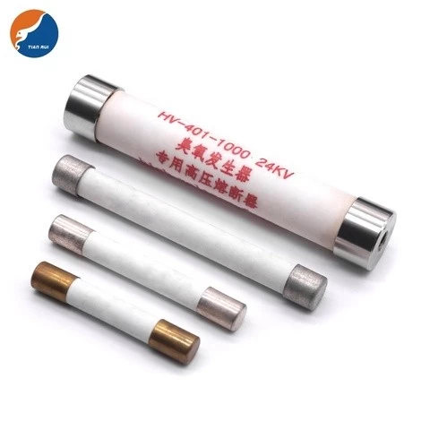 Electronic Auto DC HRC Photovoltaic PV Solar System Cylinder High Voltage Ceramic Fuse Link 10A 1000V 10*38