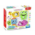 EN71 safe baby rattles tetthers plastic rattle toys with sound