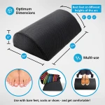 Ergonomic Nonslip Foot Stool Desk Office Foot Rest Under Desk