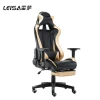 Ergonomic Swivel Computer Office Gaming Racing Chair Recliner With Footrest