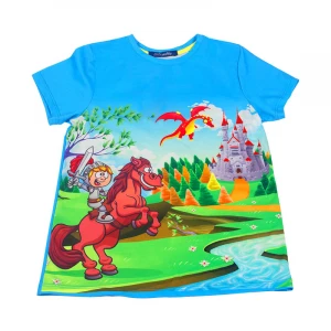 European Children Clothes Kids Casual Boys T Shirt Wholesale Kids Shirt for Baby Boy