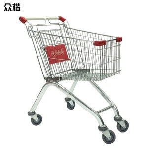 european style supermarket trolley shopping carts