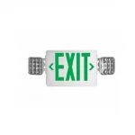 EXIT SIGNAGE & EMERGENCY ECO-HSL-LEDCXTEU2GW Quasar Exit Sign & Emergency Combo