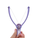 Face eyebrow threading hair removal tool epilator men women's facial hair remover spring epilator lady face hair remover